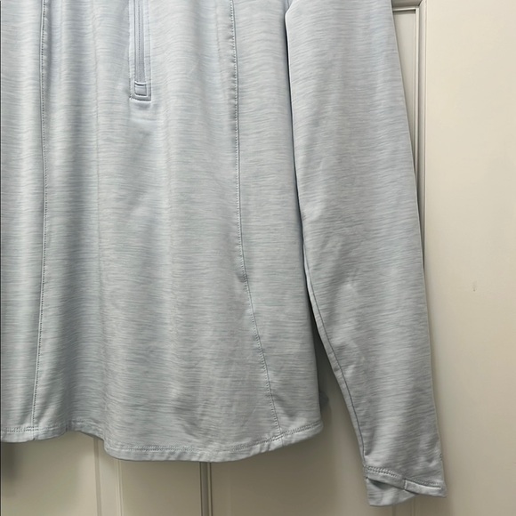 Spyder Half Zip Fleece Lined Sweatshirt in Soft Heather Blue - Size XL - Picture 4 of 14